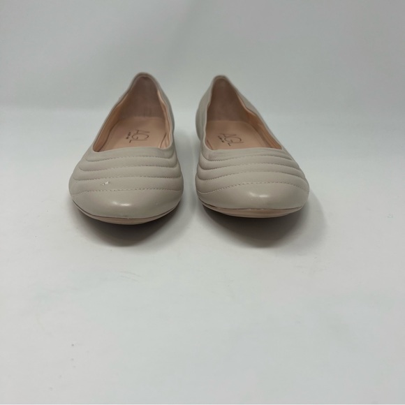 AGL MIledy Cream Leather Quilted Flats Shoes Women Size 40 US 10 - Picture 3 of 9